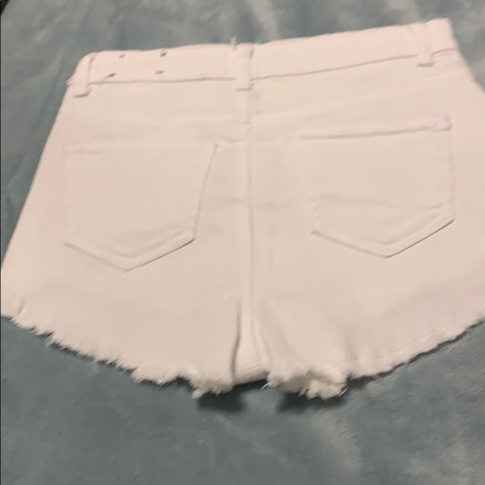 NWOT High Rise Distressed Shorts - Picture 2 of 5